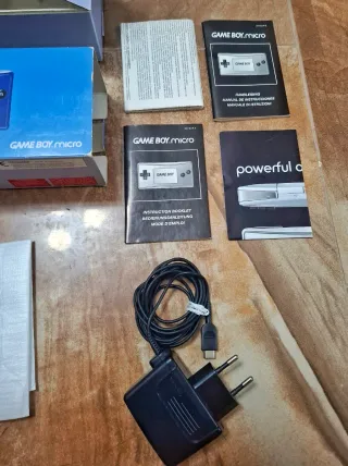 Game Boy Micro Blu
