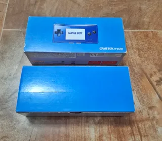 Game Boy Micro Blu