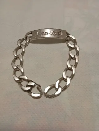 Bracciale Uomo Argento Massiccio 800 Jean-Noel