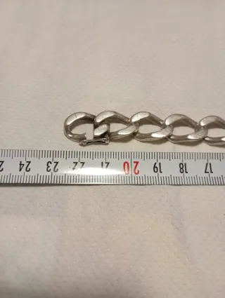 Bracciale Uomo Argento Massiccio 800 Jean-Noel