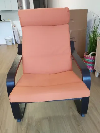 Vendo sillón naranja