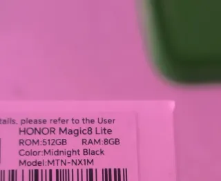 Honor Magic 8 Lite 5G NFC