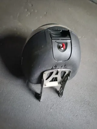 Maleta Moto SH33 Negra + Anclaje para Honda Rebel