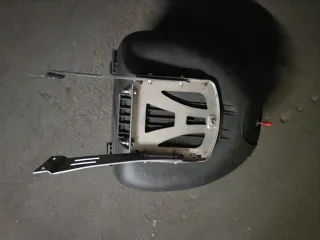 Maleta Moto SH33 Negra + Anclaje para Honda Rebel