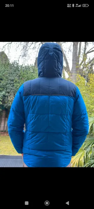 Casaco Columbia Azul/Preto