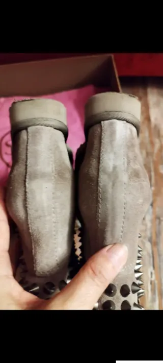 Tronchetti Ash con plateau e borchie