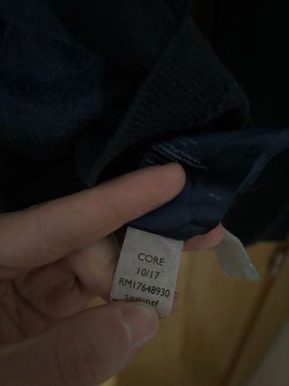 Jersey Tommy Hilfiger V-Neck Negro Talla XS