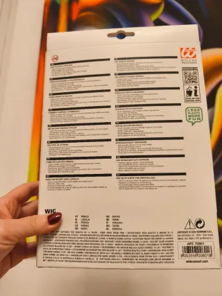 Parrucca uomo nera Milano