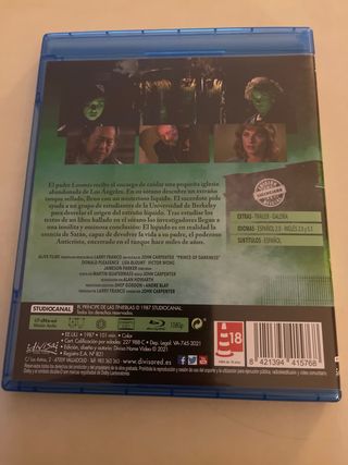 El Príncipe de las Tinieblas Blu-ray 4K
