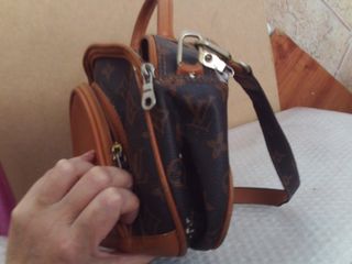 Bolso Louis Vuitton Vintage Marrón y Beige