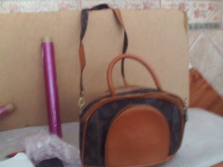 Bolso Louis Vuitton Vintage Marrón y Beige