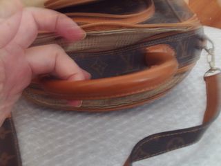 Bolso Louis Vuitton Vintage Marrón y Beige