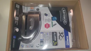 Candado de disco Artago 32 con soporte universal