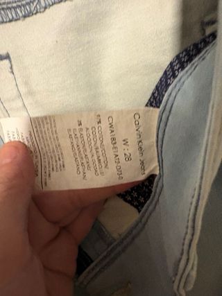 Vaqueros Calvin Klein Azules