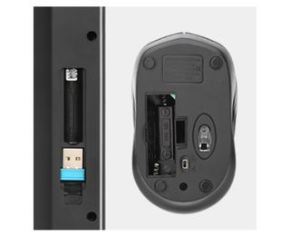 Set Tastiera e Mouse Wireless RII Silenzioso