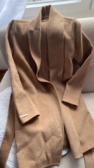 Abrigo Massimo Dutti Talla S lana