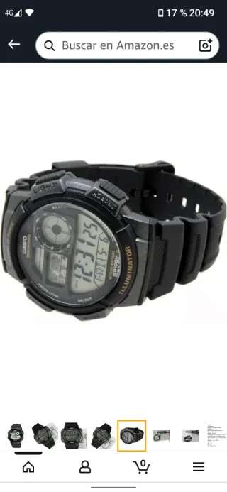Reloj Casio Quartz AE1000W-1AVEF