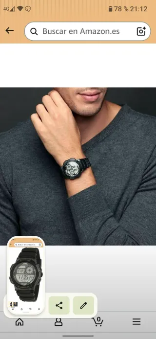 Reloj Casio Quartz AE1000W-1AVEF