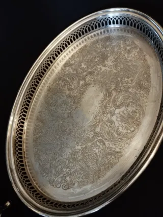 Bandeja y juego de jarras vintge