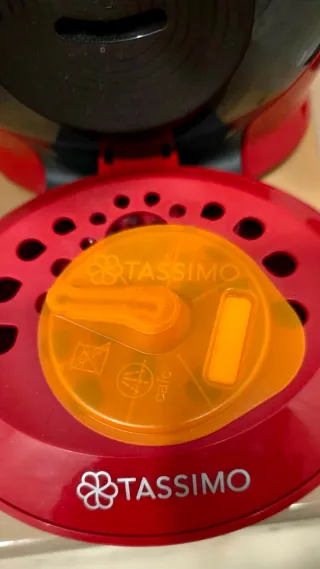 Macchina da caffè Tassimo Bosch rossa