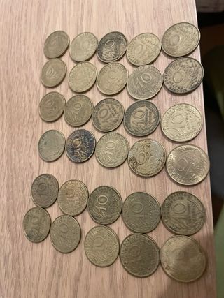 Monete da 10 centesimi della Repubblica Francese