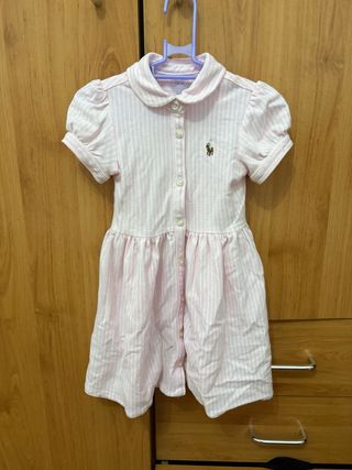 Vestido Polo Ralph Lauren rosa