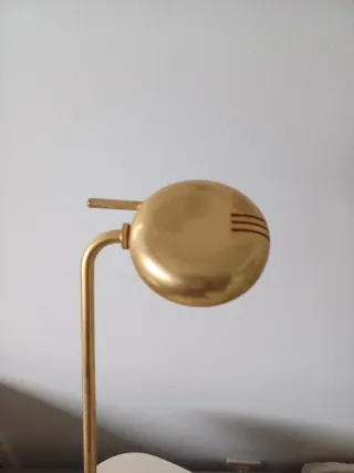 Candeeiro de mesa dourado Lamiprogetti