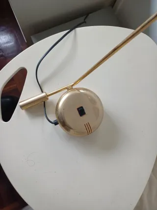 Candeeiro de mesa dourado Lamiprogetti