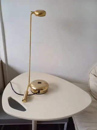 Candeeiro de mesa dourado Lamiprogetti