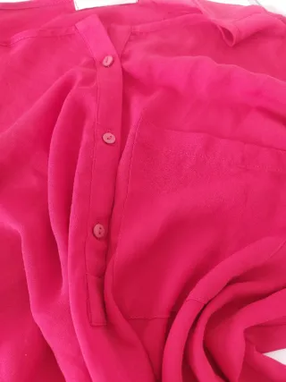 Blusa roja elegante Shana Talla M