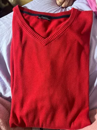 Jersey de lana Dustin rojo