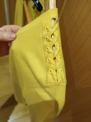 Jersey Elisabetta Franchi Amarillo Talla S