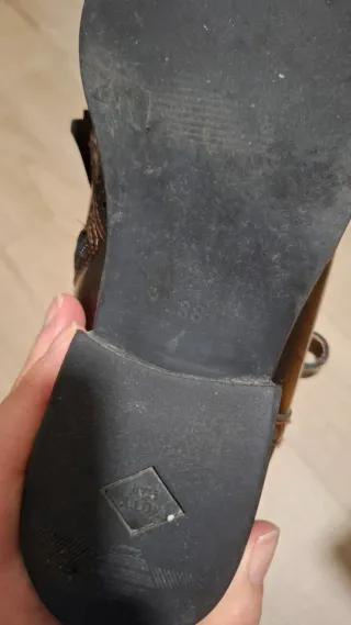 Botines mujer piel marrón Talla 38