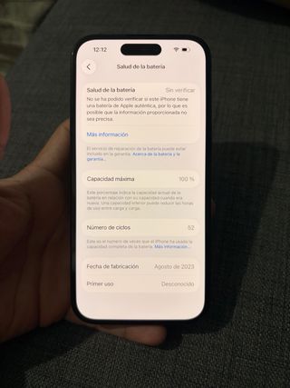 iPhone 15 128GB Negro