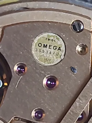 Reloj Omega De Ville Automático Dorado