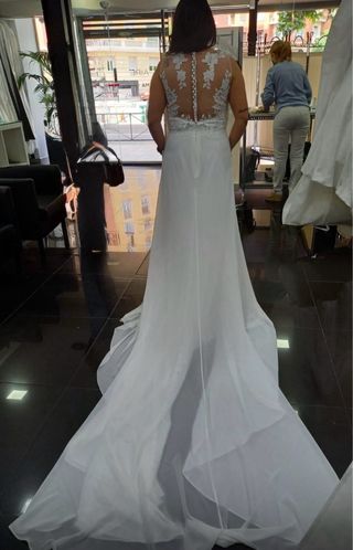 Vestido de Novia Blanco Encaje