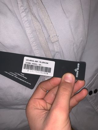 STONE ISLAND Pantalón Corto Gris