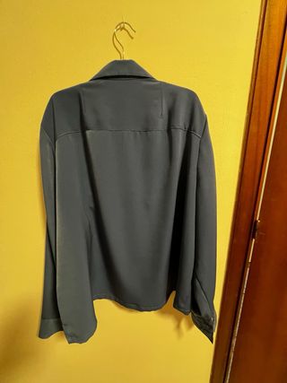 Blusón cartera polipiel azul