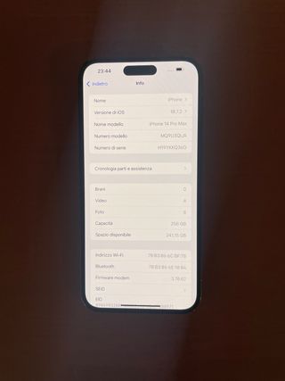 iPhone 14 Pro Max -256 GB -FANTASTICHE CONDIZIONI