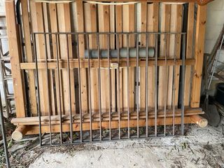5 rejas de hierro