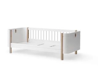 Cama Junior Wood Mini+ Blanca/Roble