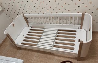 Cama Junior Wood Mini+ Blanca/Roble
