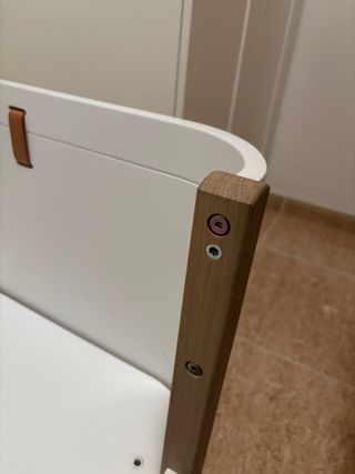 Cama Junior Wood Mini+ Blanca/Roble