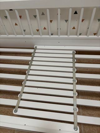 Cama Junior Wood Mini+ Blanca/Roble