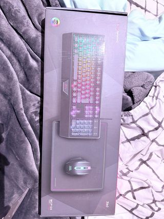 Pack Teclado Ratón Alfombrilla Mars Gaming RGB
