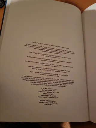 Libro Disney Toy Story 1996