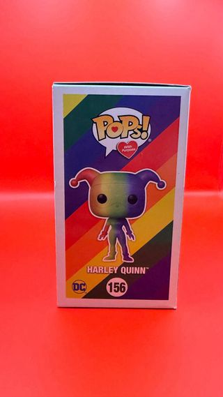 Funko Pop Harley Quinn Glitter Arcoíris