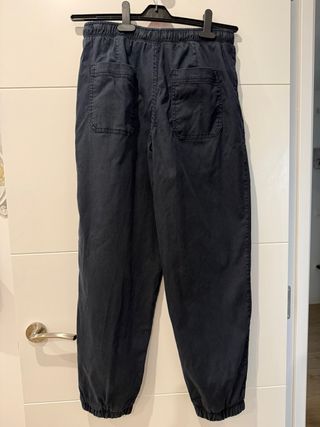 Pantalones cargo azul