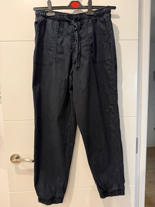 Pantalones cargo azul