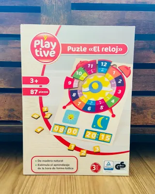 Juego educativo | Puzzle El reloj NUEVO